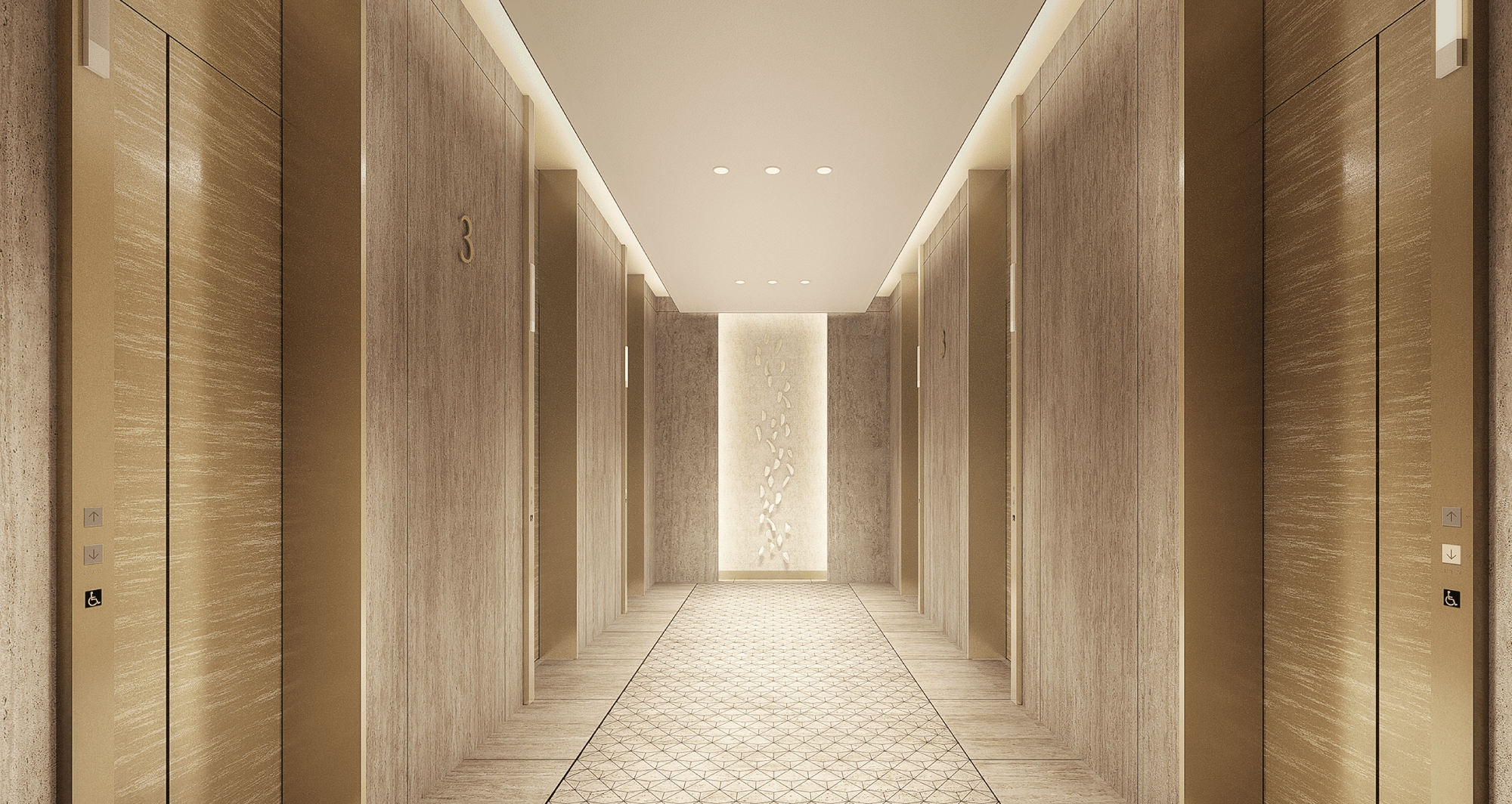 ❺ ELEVATOR HALL［3F］